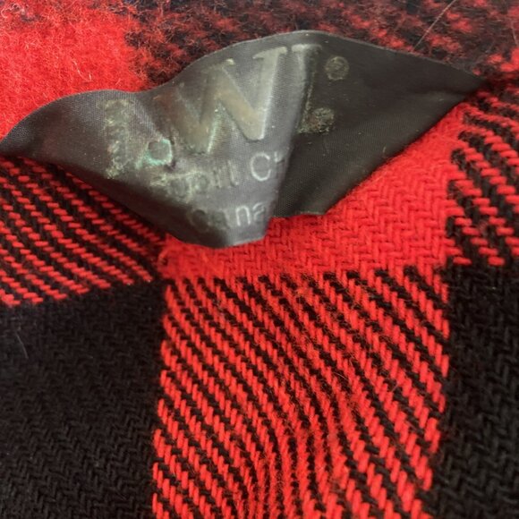 VTG 70's LWL Sport Chief Wool Thick Shirt Jacket Shacket Buffalo  Plaid Mens S - Picture 6 of 7